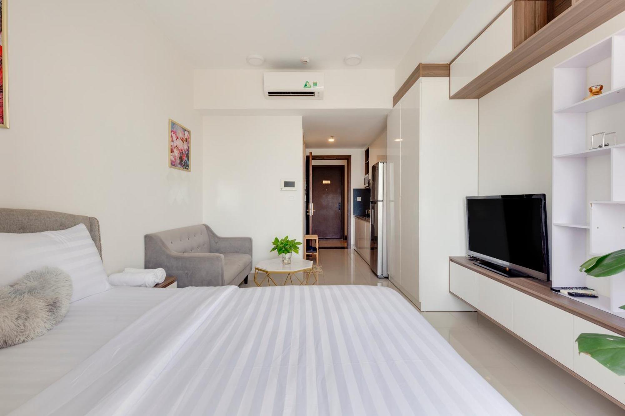 Smile Home - Rivegate - Modern Comfort - Near Bui Vien Ho Chi Minh-staden Exteriör bild